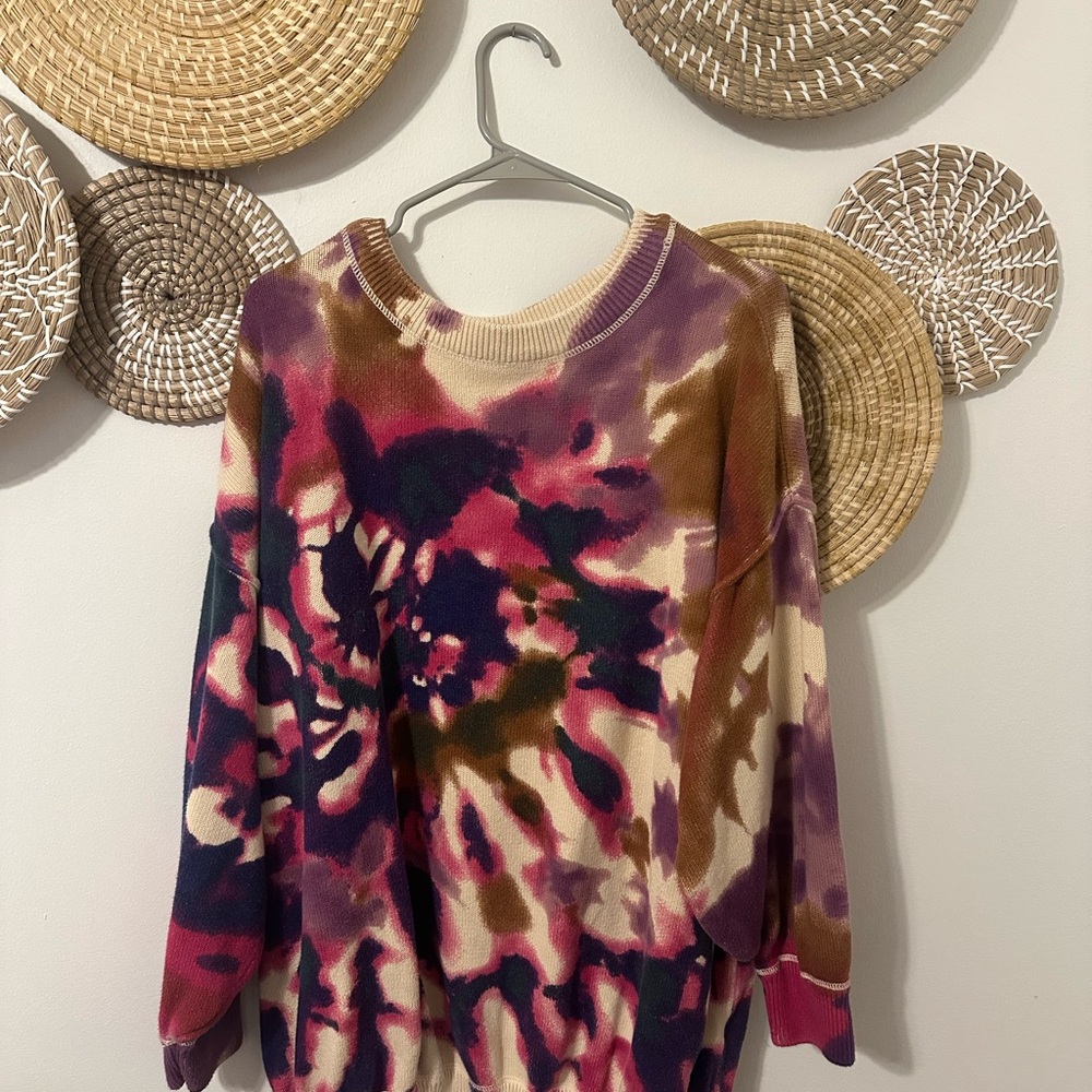 Natural Life Tie-Dye Sweater Tunic